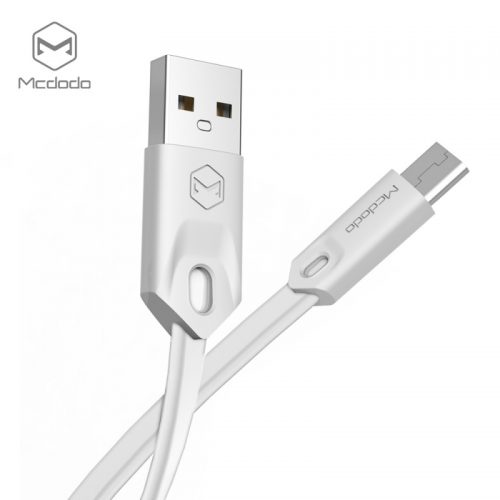 Mcdodo Gorgeous Series USB AM To Micro USB (1 m) White | Příslušenství k mobilním telefonům | McDodo