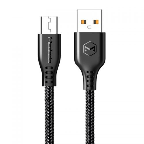 Mcdodo Warrior Series Micro USB Cable (1 m) Black | Příslušenství k mobilním telefonům | McDodo