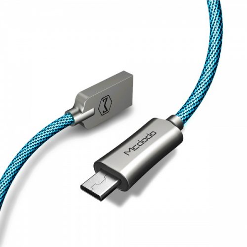 Mcdodo Knight Series USB AM To Micro USB Data Cable (2 m) Blue | Příslušenství k mobilním telefonům | McDodo